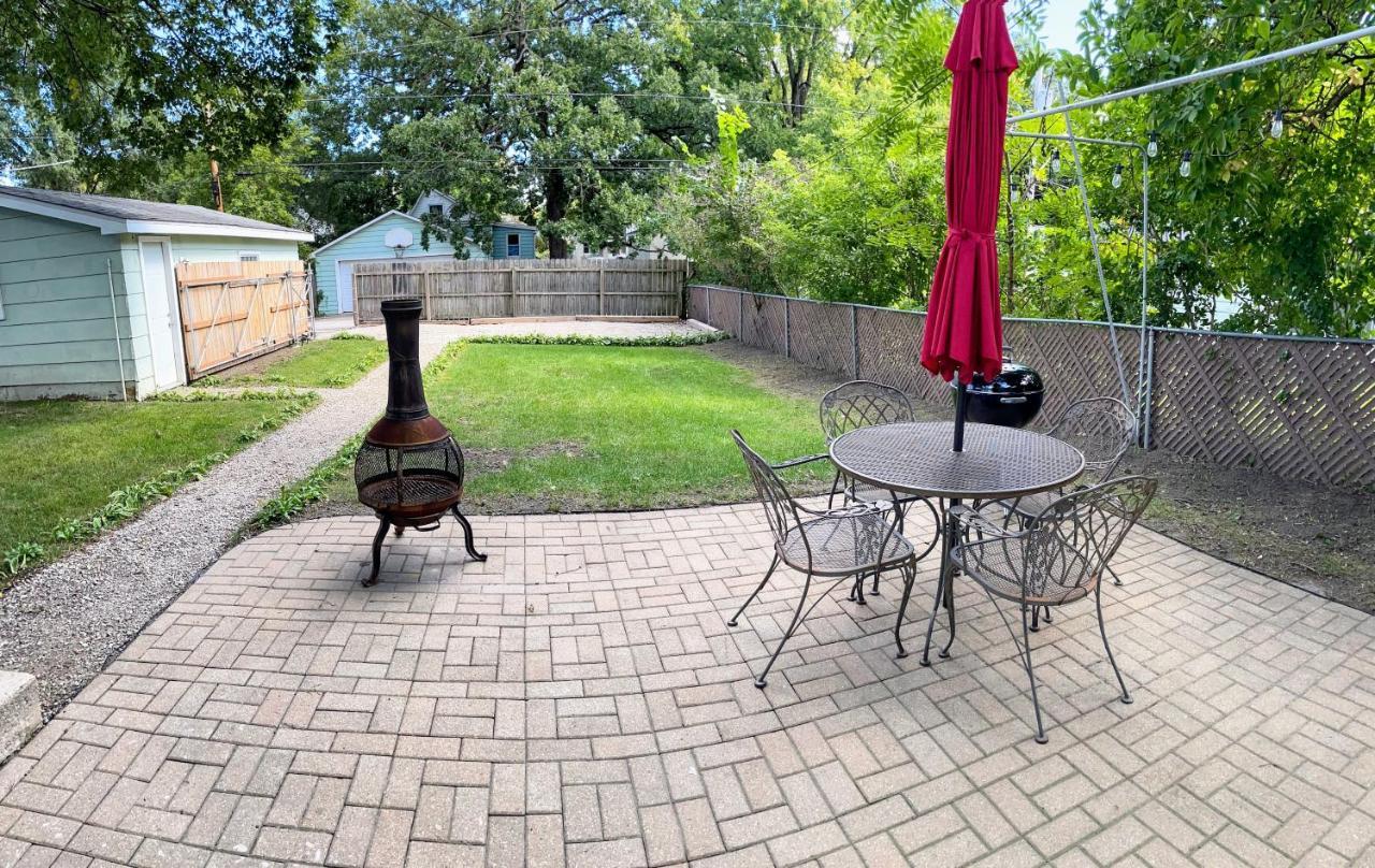 *King Bed/3Bds House Near Naval Base & 6Flags* Leilighet Waukegan Eksteriør bilde